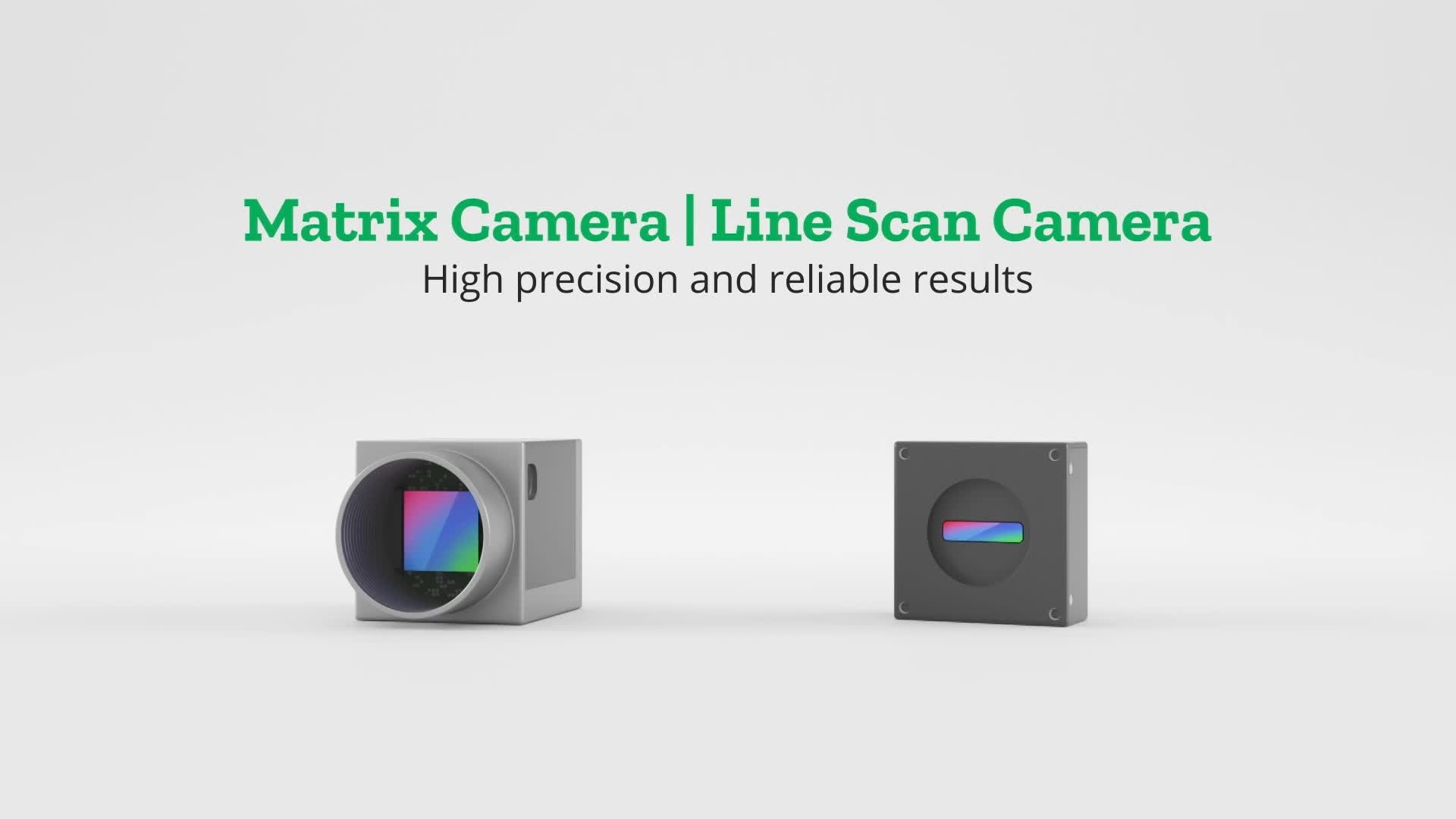 Video - Camera inspection line scan camera