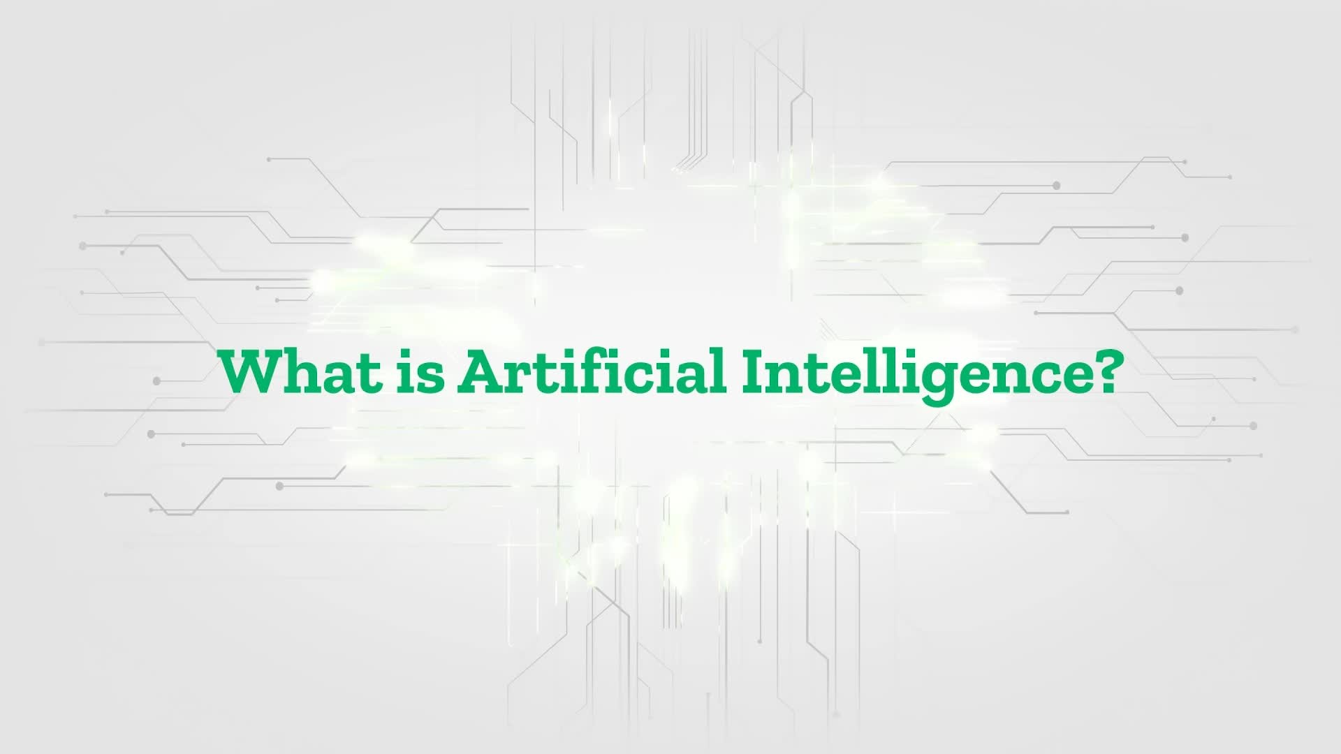 Artificial Intelligence (AI) 